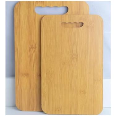 Imagem de Conjunto de 2 Tábuas de Corte em Bambu, Retangular, com Alça