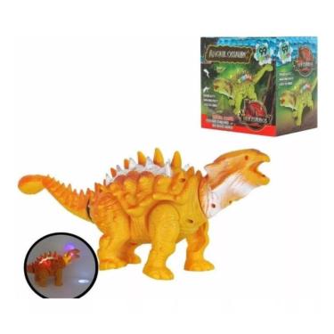 Imagem de Robô Dinossauro Anquilossauro Som Luz E Movimento Infantil