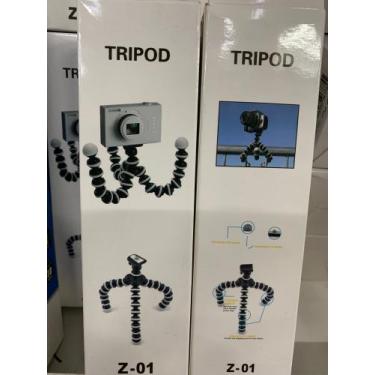 Imagem de Tripé P/ celulares e câmeras fotográficas - Tripod 