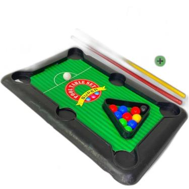 Imagem de Brinquedo Mini Mesa De Sinuca Bilhar Jogo Infantil Portátil