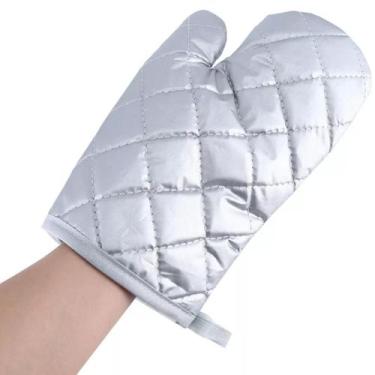 Imagem de Luva Térmica De Cozinha Forrada Forno Fogão Art House