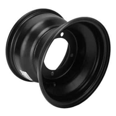 Imagem de Aramox 18X9.50 8 ATV Roda Aro, Sturdy Liga De Alumínio Kart Roda Aro para Carrinhos De Golfe 8 Polegada Roda Hub Fit para a Maioria Dos ATVs para Terreno Acidentado (4 orifício)