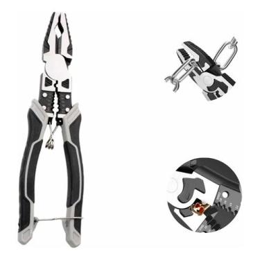 Imagem de Alicate Universal Titanium Descascador Crimpador Ultra Forte - Pen Tec
