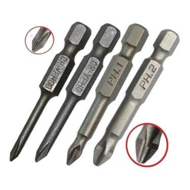 Imagem de 3X 4 Pontas Bits Philips Especiais Precisão Ph00 Ph0 Ph1 Ph2