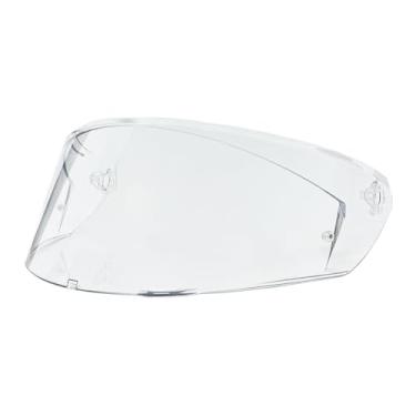 Imagem de Novas substituições de viseira de capacete K3, proteção UV, viseira de para-brisa compatível com capacetes AGV K3 DOT (E2206), modelo 2023 (transparente)