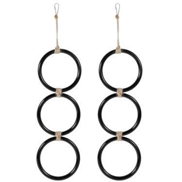 Imagem de ZFLYCANP 2 peças de anel de escalada de enriquecimento de cobra, anéis de enriquecimento de cobra de metal, brinquedo de escalada de lagarto seguro para bola, pítons, cascavéis, papagaios