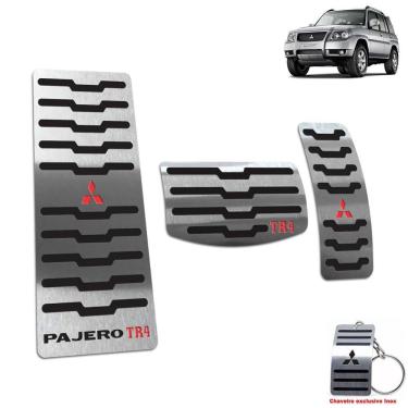 Imagem de Descanso Pedaleira Mitsubishi Pajero TR4 2010 A 2015 Preto