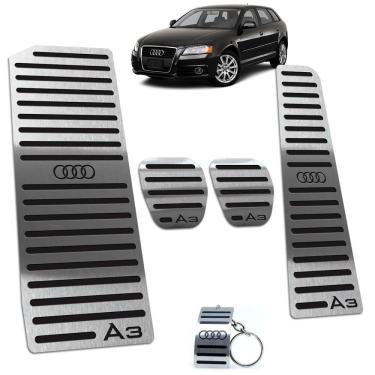 Imagem de Pedaleira + Descanso Audi A3 Manual 2007 Até 2013 Preto
