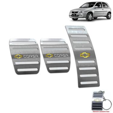 Imagem de Pedaleira Manual Chevrolet Corsa 1994 Até 2001 Aço Inox