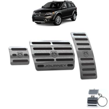 Imagem de Pedaleira Em Aço Inox Journey 2009 A 2018 Automático