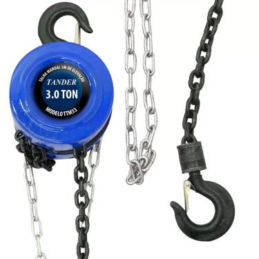 Imagem de Talha manual 3 Tonelada 3 Metros de Elevação HSZ