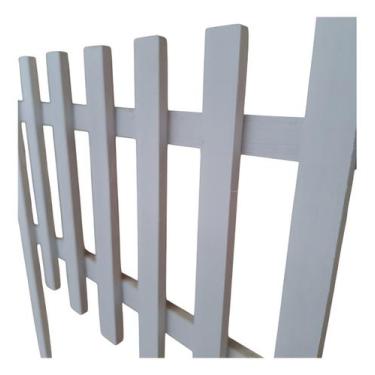 Imagem de Cerca De Eucalipto Branca 30x50 Cm Classica - N/A