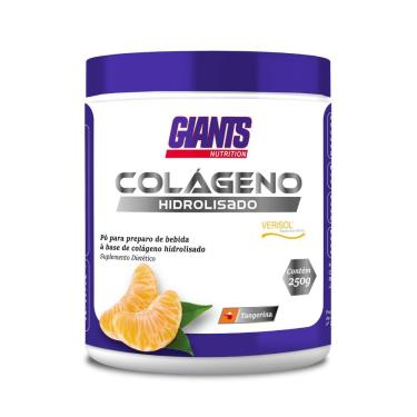 Imagem de Colágeno hidrolisado 250g verisol giants - tangerina