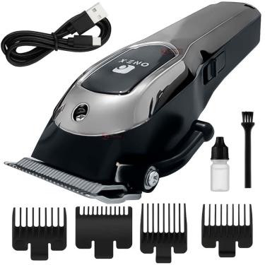 Imagem de Maquina Pet Banho e Tosa Para Cachorro e Gato, Maquininha Forte 10W 7000 RPM Silenciosa Com Display LCD Recarregavel USB