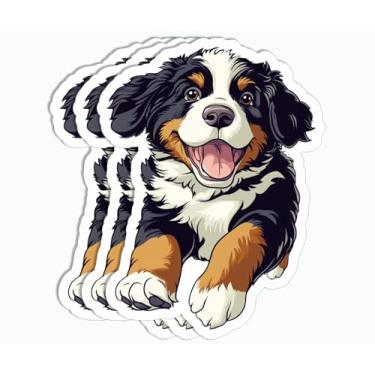 Imagem de Adesivo Bernedoodle de 3 peças - Adesivo amante de poodle - Adesivo de mãe de cachorro - Adesivo de dono de cachorro - Adesivo para computador - Garrafa de água - Laptop