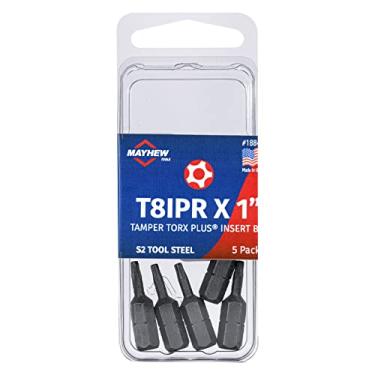 Imagem de Mayhew Steel Products, Inc. T8IPR x broca de inserção Torx Plus de 2,5 cm, pacote com 5