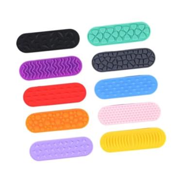 Imagem de KiBcsLic Brinquedos sensoriais infantis com reconhecimento de cores, brinquedo de dedo silencioso para meninos e meninas, brinquedos educativos para sacolas de, 10 Peças