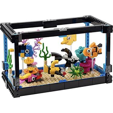 Imagem de Lego Creator Fish Tank (31122) e Lego Brickheadz Pets Goldfish (40442) Conjunto exclusivo