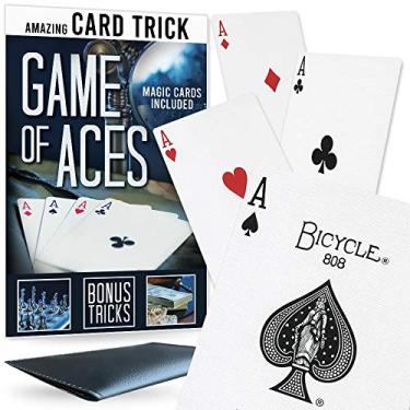 Imagem de Magic Makers Aces Card Trick Game of Aces with Special Bicycle Cards