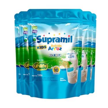Imagem de Kit 5 Supramil Bebida de Arroz Kids Unilife 1Kg