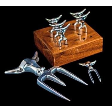 Imagem de Kit Petisqueira 7 peças - Kairós Facas Artesanais