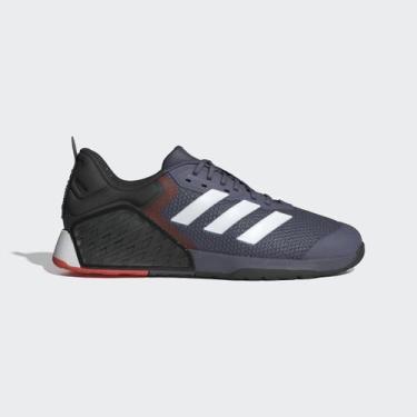 Imagem de Tênis Adidas Dropset 3, Preto, Vermelho, 45