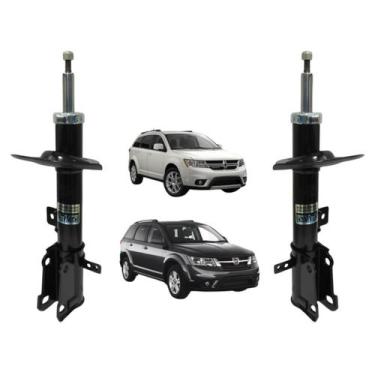 Imagem de 2 Amortecedor Nakata Dodge Journey 2008 A 2011 Dianteiro, DIANTEIRO