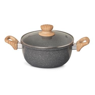 Imagem de Caçarola 7,5L 28CM Marble Dark Grey Oster