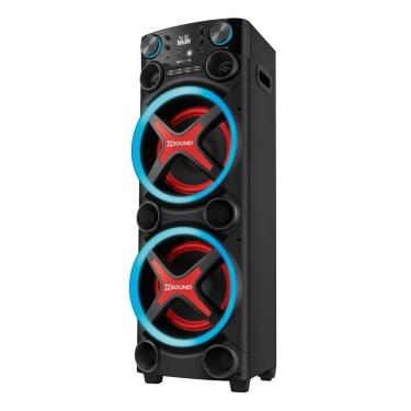 Imagem de Caixa De Som Amplificada Mondial Torre De Som Tm-2200 - Entrada USB, Bluetooth 5.3, Preto, 2200W, Bivolt