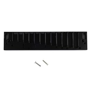 Imagem de Pente gaita 12 furos escala cromática portátil liga de alumínio instrumento acessório leve durável fácil de tocar para músicos iniciantes