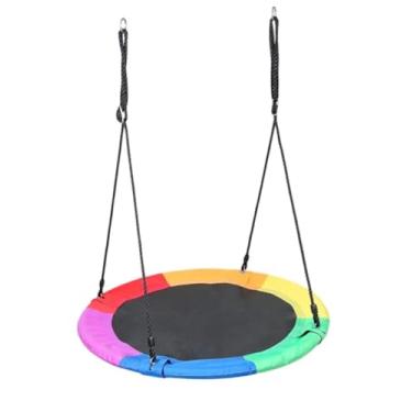 Imagem de Balanço Infantil De Disco Suspenso Quintal C/corda Giratorio