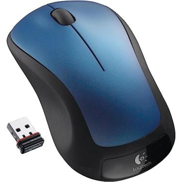 Imagem de Mouse sem fio Logitech M310 (azul pavão)