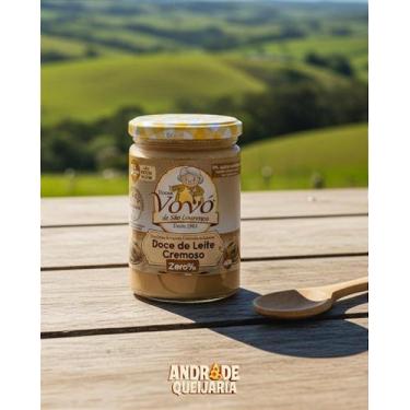 Imagem de Doce de Leite Puro Zero Açúcar - 400g - Tradicional Mineiro - Doces da