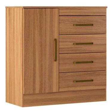 Imagem de Comoda 04 Gavetas Montevideu Amendola Touch Amendola Touch - DEMÓBILE