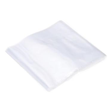 Imagem de 30 sacos plásticos transparentes e planos de poli 15 x 61 cm, sacos de embalagem de 1,6 mm para alimentos, casa, armazenamento de colecionáveis, pão de prova, massa