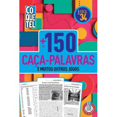 Imagem de Livro - Livro Coquetel + 150 Caça-Palavras Fácil 34