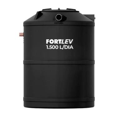 Imagem de Fossa Séptica Biodigestor Max SS (Solo e Superfície) 1500L/Dia Preta F