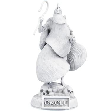 Imagem de Estátua Omolu Umbanda Candomblé - Obaluaiê – O Orixá da Terra, do Fogo e da Morte (Cor Mármore)