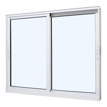 Imagem de Janela Perfecta 2 Folhas 120x100cm Branca - 1010-73 - JAP