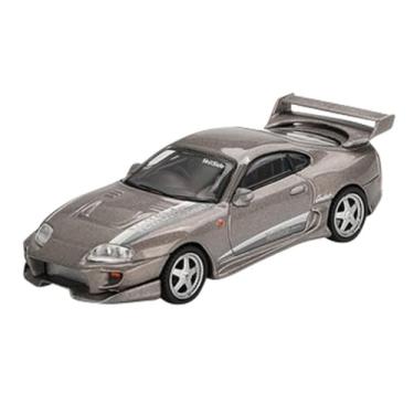 Imagem de サンリッチ(Sunrich) Mini GT 1/64 Toyota Supra Veilside Combat V-II Combat Gray (alça esquerda) Produto acabado MGT00978-BL