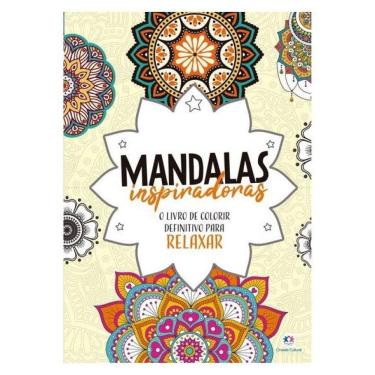 Imagem de Mandalas Inspiradoras - Livro De Colorir E Relaxar Mandalas