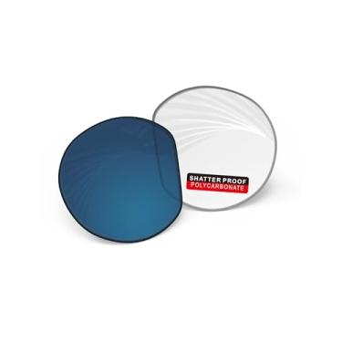 Imagem de iLikeo Lentes de reposição PRO+ policarbonato não polarizadas para óculos de sol Oakley Meta HSTN OW8002 51 mm - Eclipse Blue Photochromic