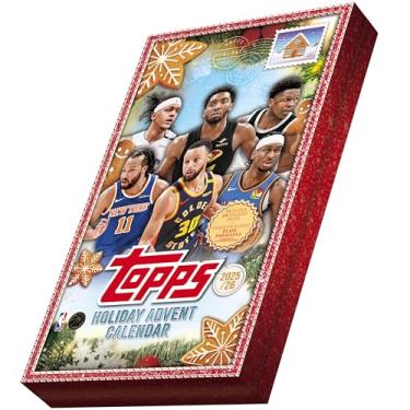 Imagem de 2025 Topps Holiday Basketball - Selado de fábrica - Calendário de contagem regressiva