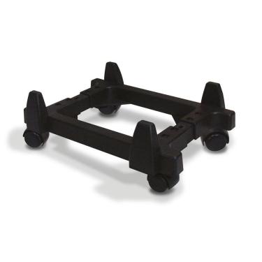 Imagem de Carrinho Para Gabinete E-ou Nobreak Force Line Preto Com Rodinhas