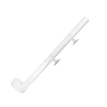 Imagem de Luqeeg Tubo de Alimentação Durável Transparente Acrílico do Aquário para o Camarão de Cristal, Acessório do Tanque de Peixes para Peixes Tropicais e Camarão (Comprimento do tubo 40cm)