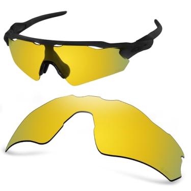 Imagem de AOZAN Lentes de reposição ANSI Z87.1 para óculos de sol Oakley Radar EV Path OO9208, Ouro puro, Radar EV Path