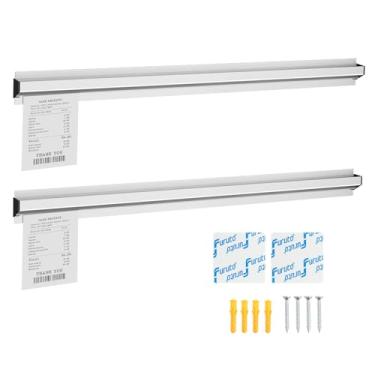 Imagem de Suporte de ingressos para restaurante, 16/18/24/28/76.2 cm Suporte de recibo de pedido de restaurante para bilhetes de bilhetes de trilho de bilhetes para cozinha comercial, cafés, pubs bares (2 peças