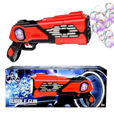 Imagem de Super Pistola de Bolhas Máquina de bolinhas automática Vermelho