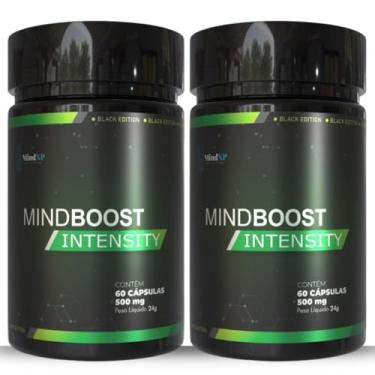 Imagem de Kit 2x Termogênico 120 Capsúlas INTENSITY BLACK EDITION Cafeína Laranja Moro Picolinato de Cromo L-Carnitina Triptofano Vitaminas B2 E B6