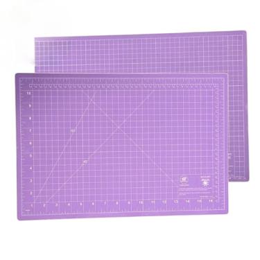 Imagem de Base De Corte A2 Dupla Face Placa Tapete Profissional Patchwork Artesanato Cores(LILÁS)